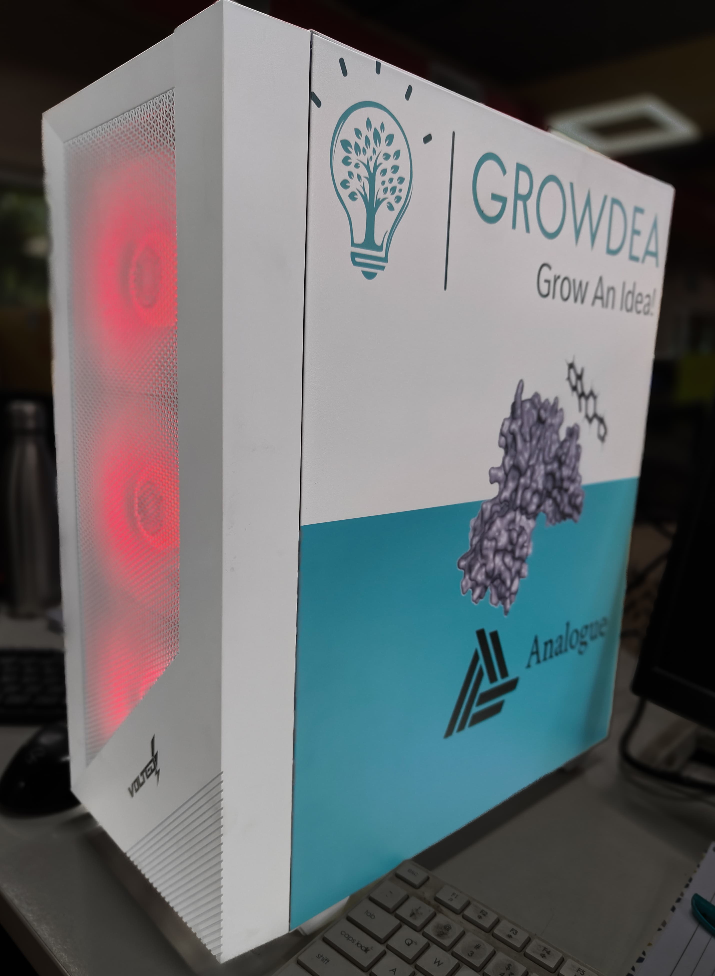 Growdea Analogue GPU workstation, delivered on-site with a lifetime hardware + software license